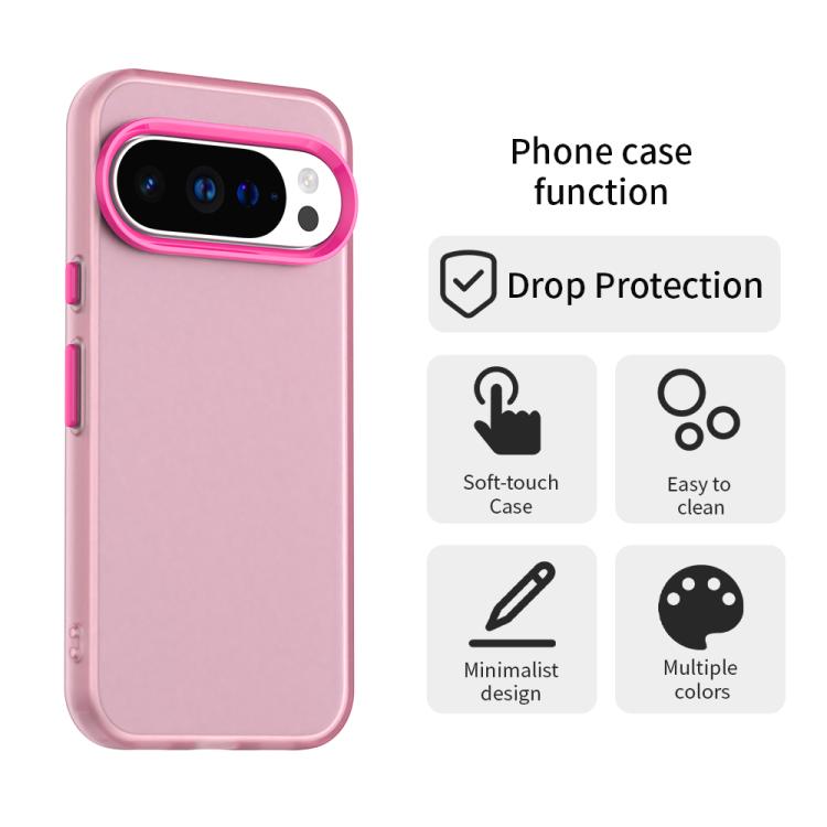 For Google Pixel 10 Pro XL Candy PC Hybrid TPU Shockproof Phone Case