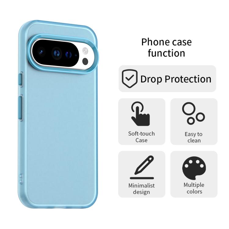 For Google Pixel 10 Pro XL Candy PC Hybrid TPU Shockproof Phone Case