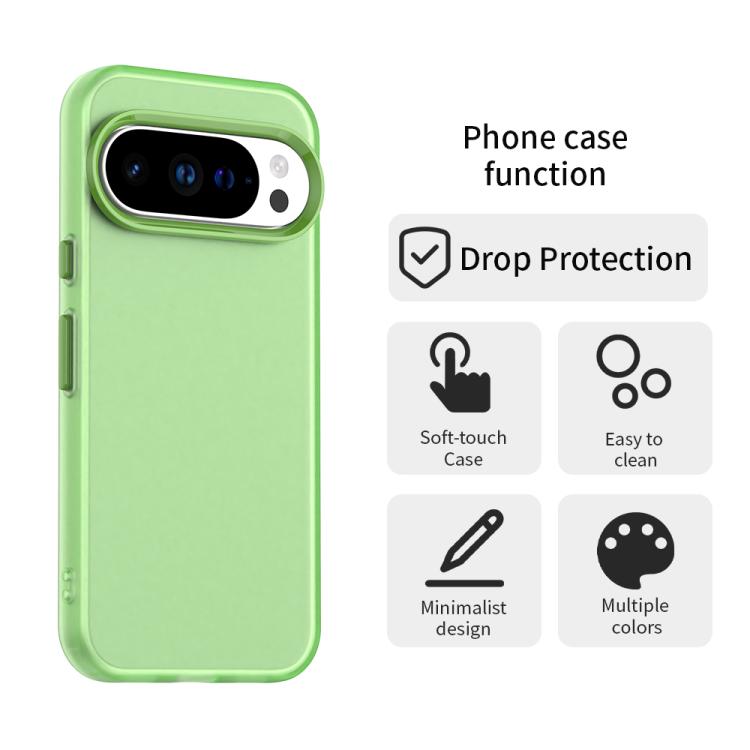 For Google Pixel 10 Pro XL Candy PC Hybrid TPU Shockproof Phone Case