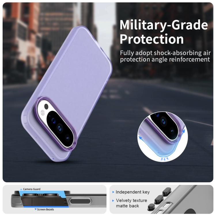 For Google Pixel 10 Pro XL Candy PC Hybrid TPU Shockproof Phone Case