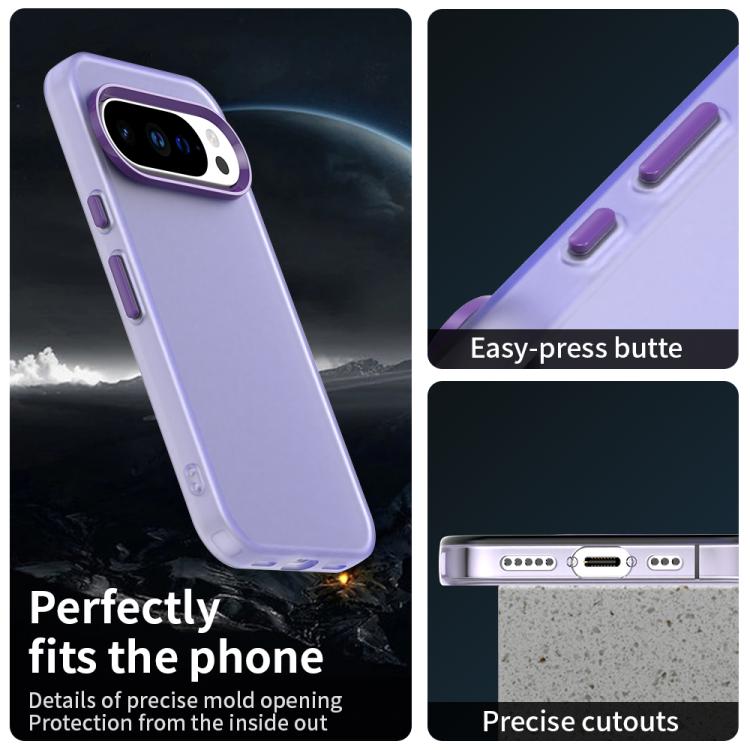 For Google Pixel 10 Pro XL Candy PC Hybrid TPU Shockproof Phone Case