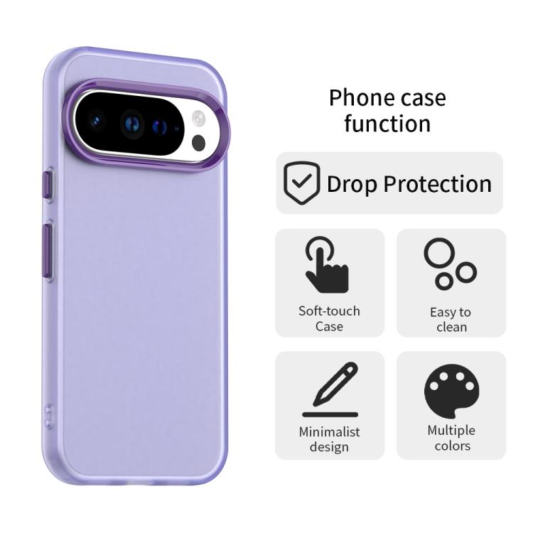 For Google Pixel 10 Pro XL Candy PC Hybrid TPU Shockproof Phone Case