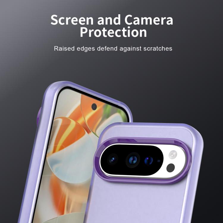 For Google Pixel 10 Pro XL Candy PC Hybrid TPU Shockproof Phone Case