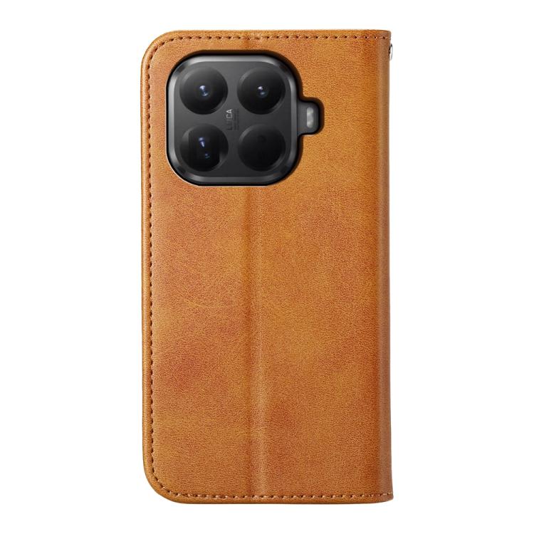 For Xiaomi 15T Pro 5G Cubic Grid Calf Texture Magnetic Leather Phone Case