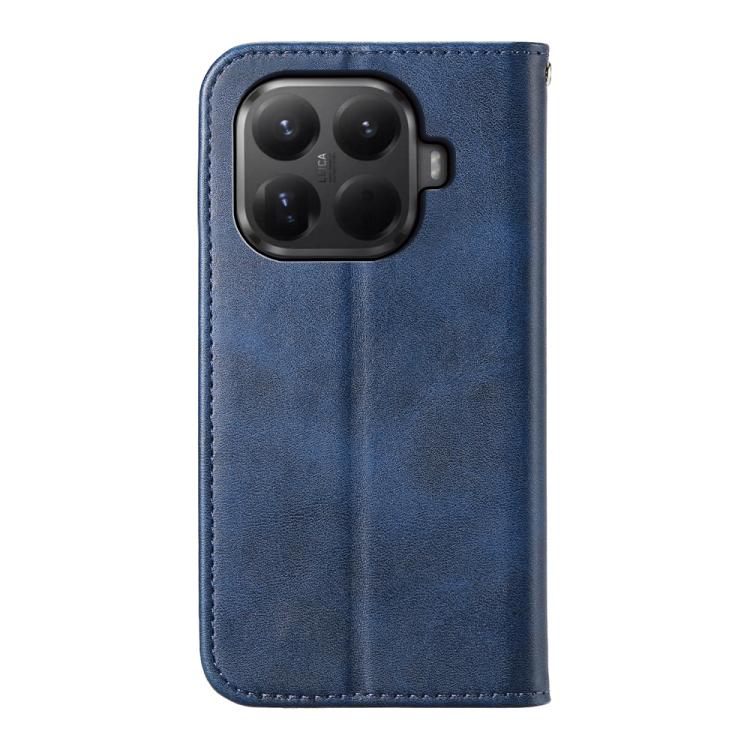 For Xiaomi 15T Pro 5G Cubic Grid Calf Texture Magnetic Leather Phone Case