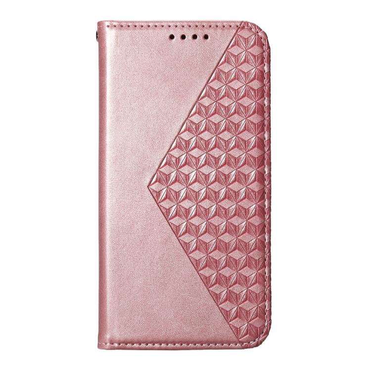For Xiaomi 15T Pro 5G Cubic Grid Calf Texture Magnetic Leather Phone Case
