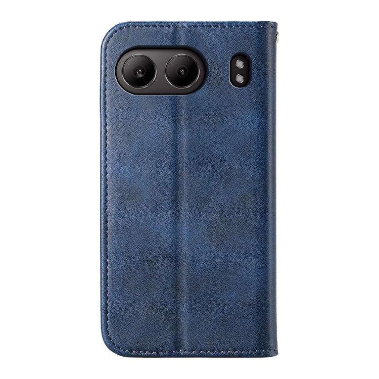 For OnePlus Nord 4 5G Cubic Grid Calf Texture Magnetic Leather Phone Case