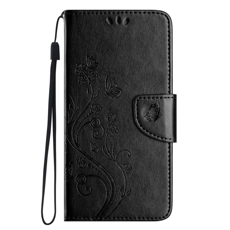 For Samsung Galaxy A36 5G Butterfly Flower Pattern Flip Leather Phone Case
