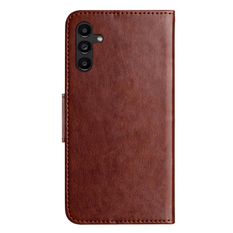 For Samsung Galaxy A56 5G Butterfly Flower Pattern Flip Leather Phone Case