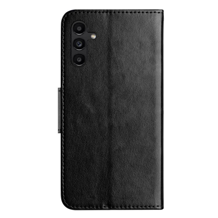 For Samsung Galaxy A17 4G / 5G Butterfly Flower Pattern Flip Leather Phone Case