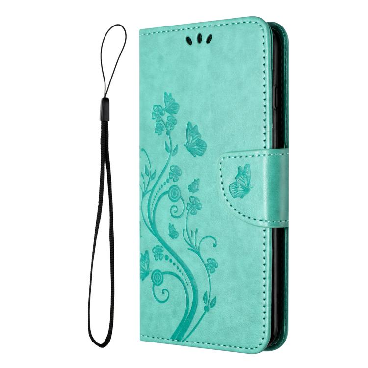 For Galaxy A27 5G Butterfly Flower Pattern Flip Leather Phone Case