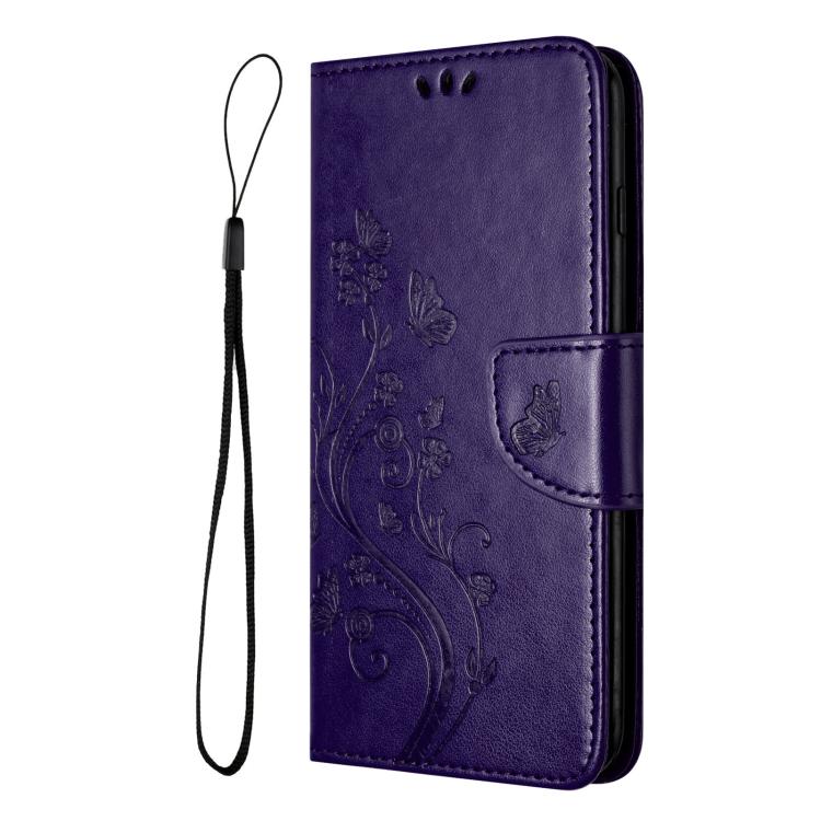 For Galaxy A37 5G Butterfly Flower Pattern Flip Leather Phone Case