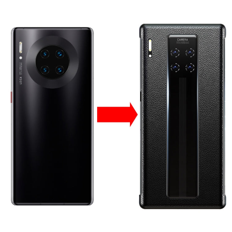 For Huawei Mate 30 Pro Genuine Leather Shockproof Protective Case