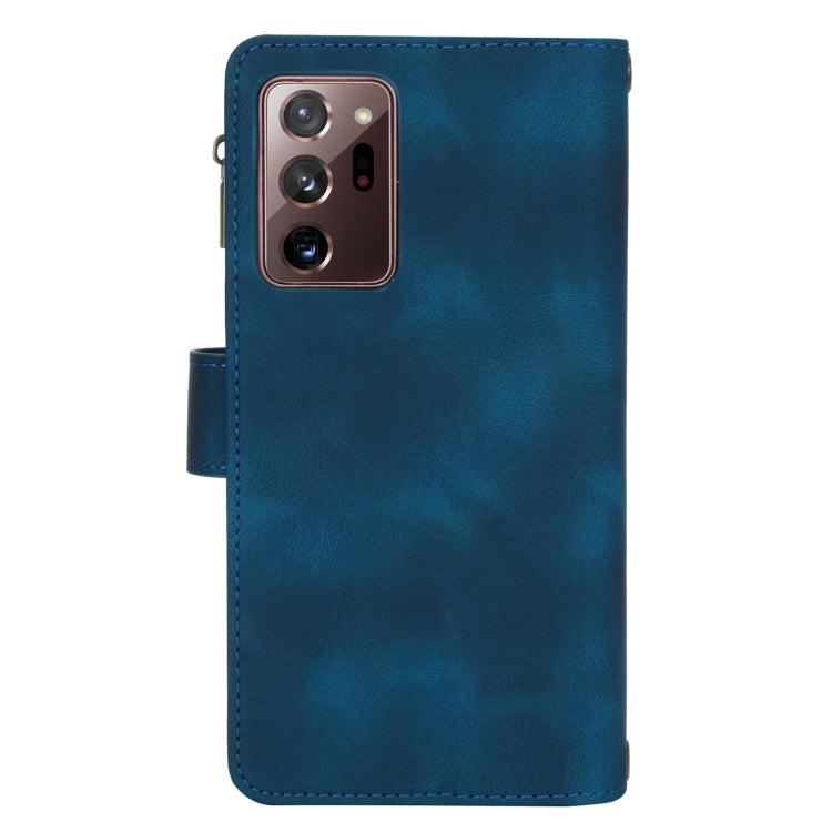 For Samsung Galaxy A53 5G Dream 9-Card Zipper Wallet RFID Leather Phone Case with Lanyard