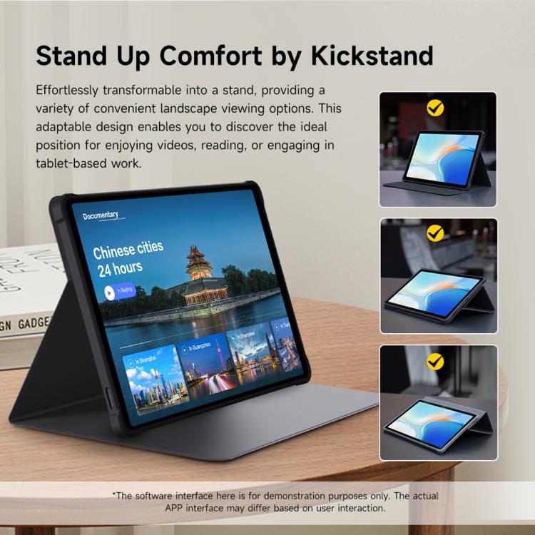 [HK Warehouse] Ulefone Tab W10 WiFi Tablet PC Gift Pack Version, 4GB+128GB, 10.1 inch Android 14 Unisoc T606 Octa Core, EU Plug - Space Gray