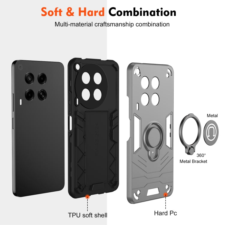 For Tecno Camon 30 4G Camshield Ring Holder Phone Case