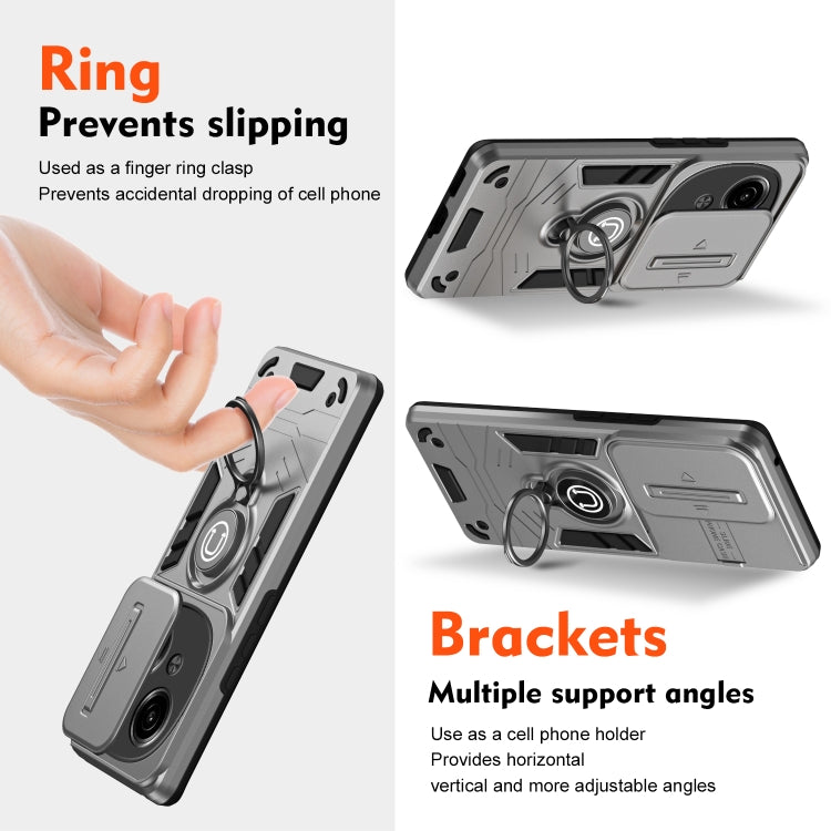 For Tecno Spark Go 2025 / Spark Go 1 Camshield Ring Holder Phone Case