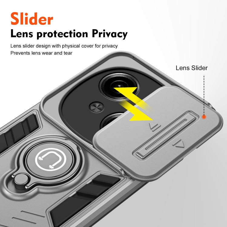 For Tecno Spark Go 2025 / Spark Go 1 Camshield Ring Holder Phone Case