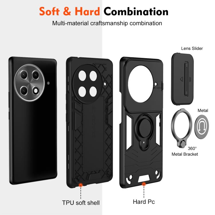 For Tecno Camon 30S Camshield Ring Holder Phone Case