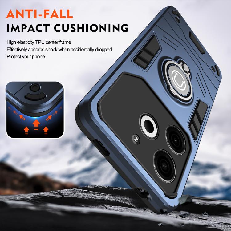 For Tecno Pova 6 Neo 4G Camshield Ring Holder Phone Case