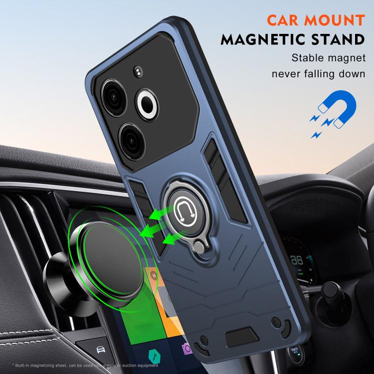 For Tecno Pova 6 Neo 4G Camshield Ring Holder Phone Case