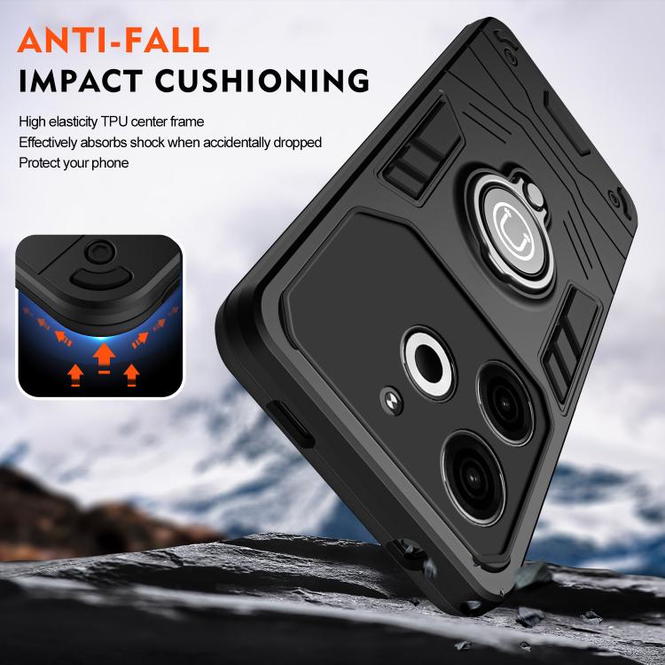 For Tecno Pova 6 Neo 4G Camshield Ring Holder Phone Case