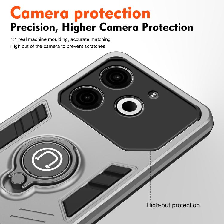 For Tecno Pova 6 Neo 4G Camshield Ring Holder Phone Case