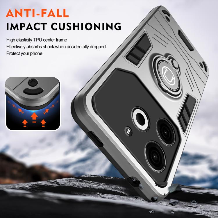 For Tecno Pova 6 Neo 4G Camshield Ring Holder Phone Case