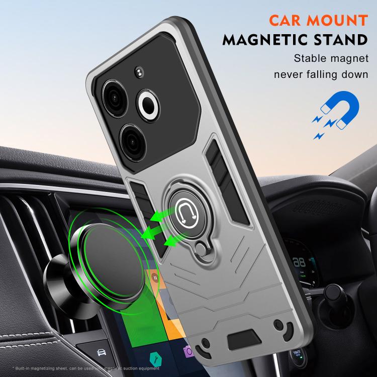 For Tecno Pova 6 Neo 4G Camshield Ring Holder Phone Case