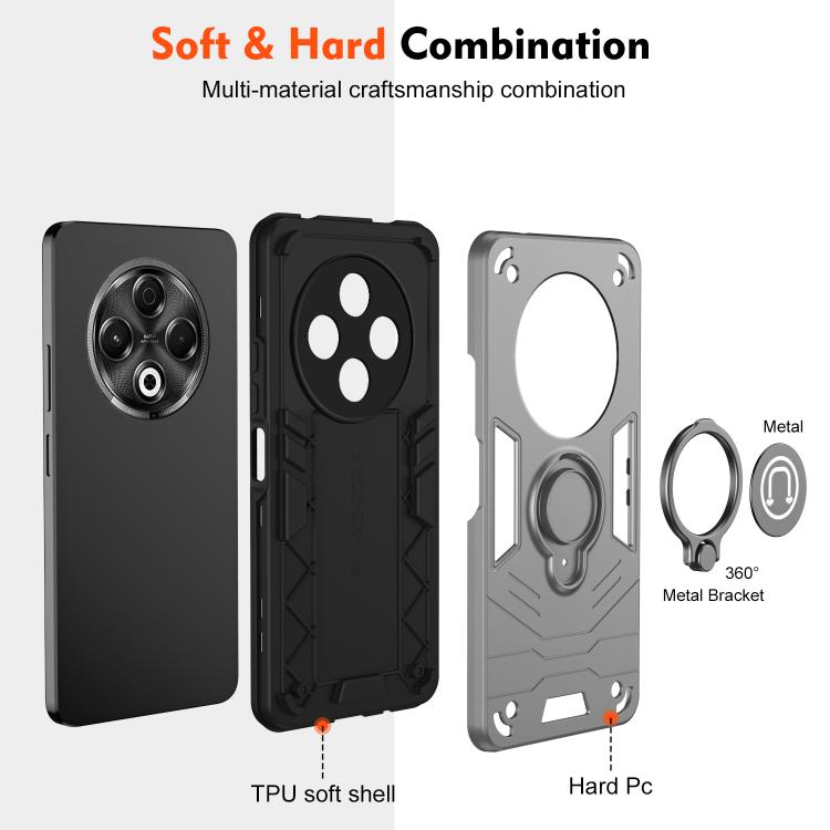 For Tecno Spark 30 4G Camshield Ring Holder Phone Case