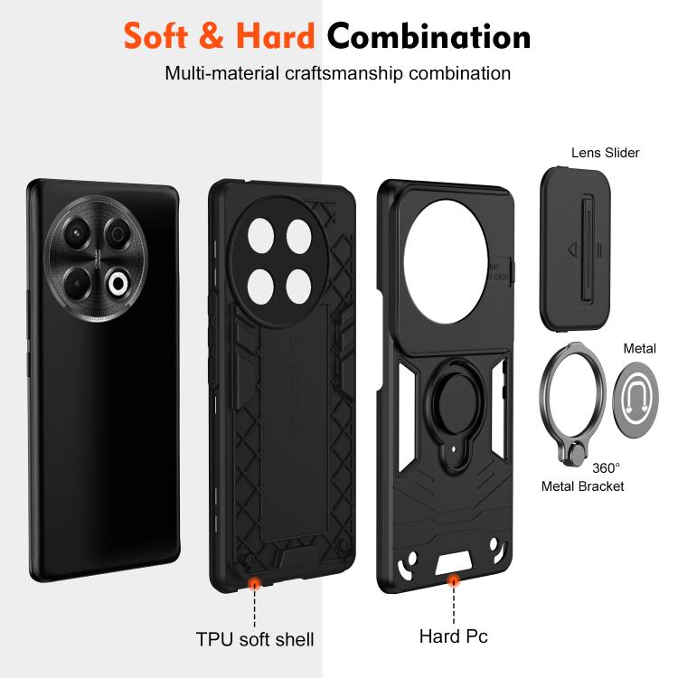 For Tecno Spark 30 Pro Camshield Ring Holder Phone Case