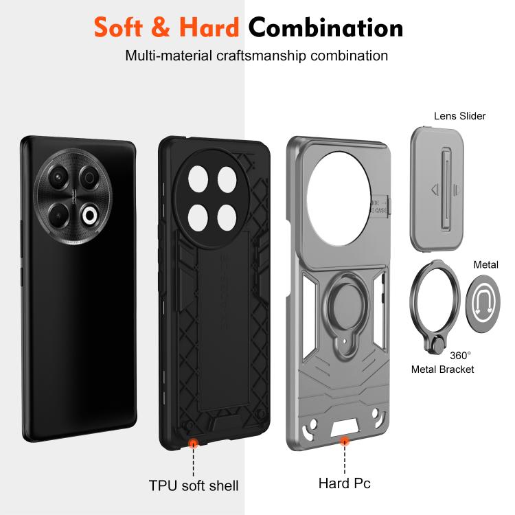 For Tecno Spark 30 Pro Camshield Ring Holder Phone Case