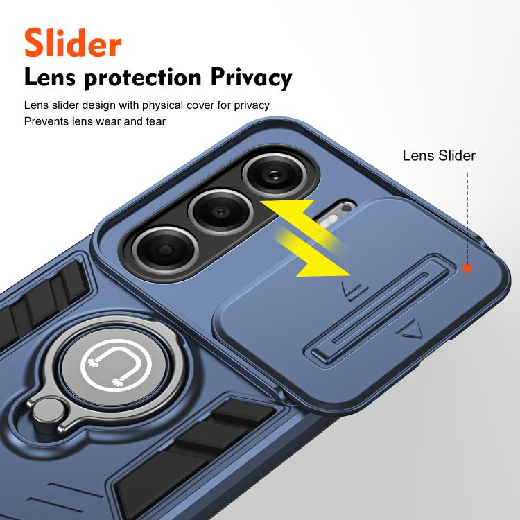 For Tecno Camon 40 Pro 4G Camshield Ring Holder Phone Case