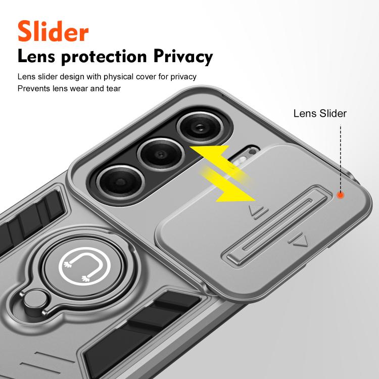 For Tecno Camon 40 Pro 4G Camshield Ring Holder Phone Case