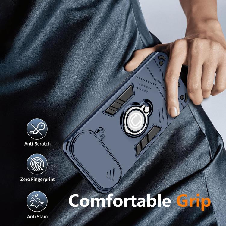For Tecno Pova Slim 5G / Spark Slim 4G Camshield Ring Holder Phone Case