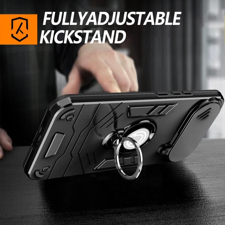 For Tecno Pova Slim 5G / Spark Slim 4G Camshield Ring Holder Phone Case