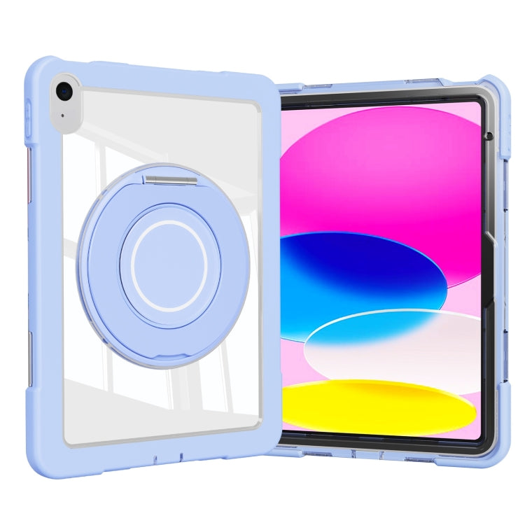 For iPad 2025 / 2022 Crystal Armor PC Hybrid TPU Tablet Case