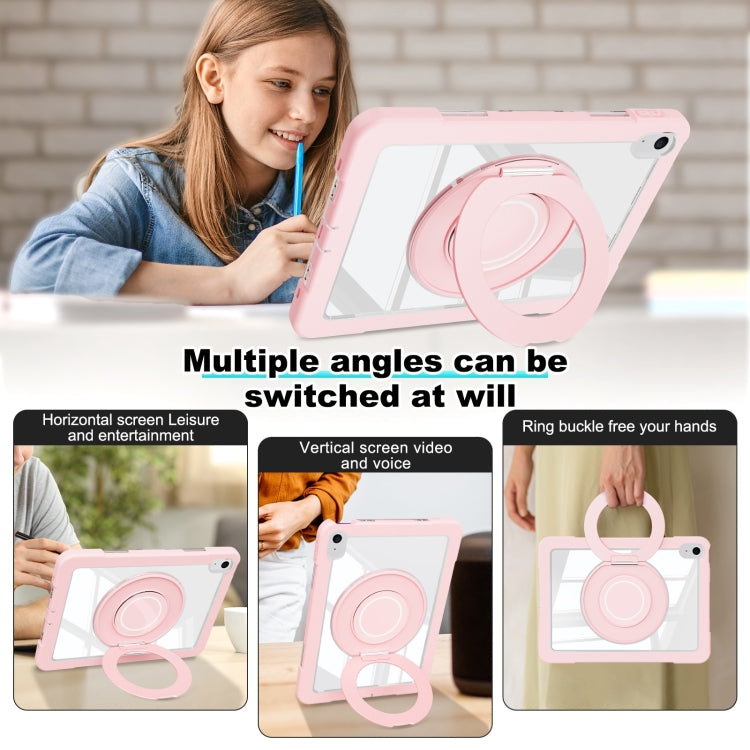 For iPad 2025 / 2022 Crystal Armor PC Hybrid TPU Tablet Case