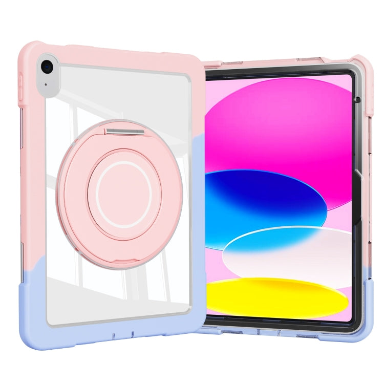 For iPad 2025 / 2022 Crystal Armor PC Hybrid TPU Tablet Case