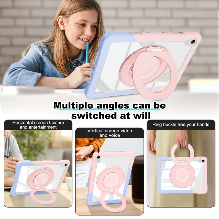 For iPad 2025 / 2022 Crystal Armor PC Hybrid TPU Tablet Case