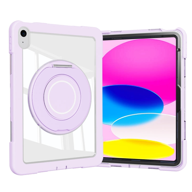 For iPad 2025 / 2022 Crystal Armor PC Hybrid TPU Tablet Case