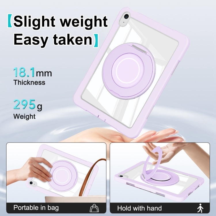 For iPad 2025 / 2022 Crystal Armor PC Hybrid TPU Tablet Case