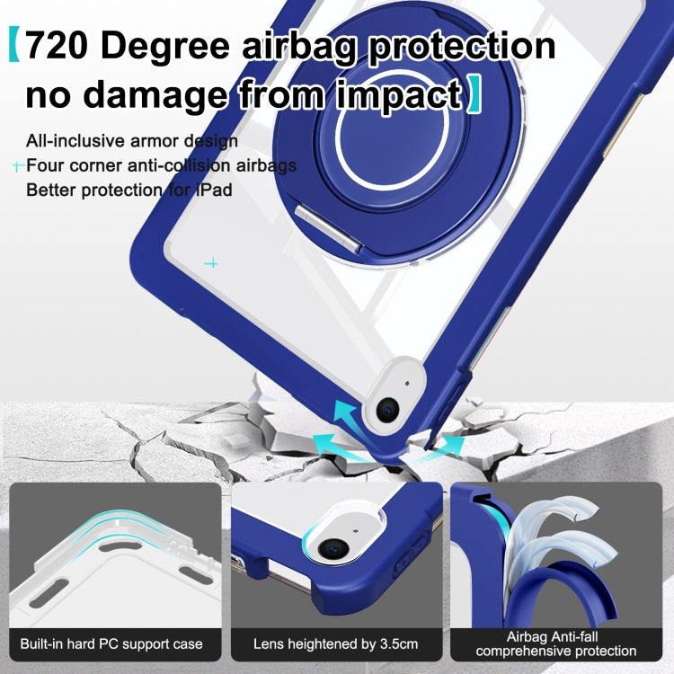 For iPad 2025 / 2022 Crystal Armor PC Hybrid TPU Tablet Case