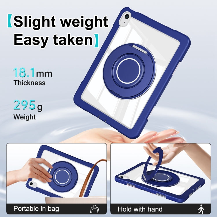 For iPad 2025 / 2022 Crystal Armor PC Hybrid TPU Tablet Case