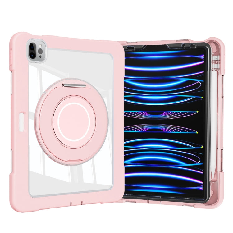 For iPad Pro 11 2022 / 2021 / 2020 Crystal Armor PC Hybrid TPU Tablet Case
