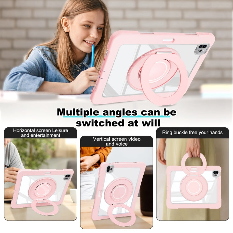 For iPad Pro 11 2022 / 2021 / 2020 Crystal Armor PC Hybrid TPU Tablet Case