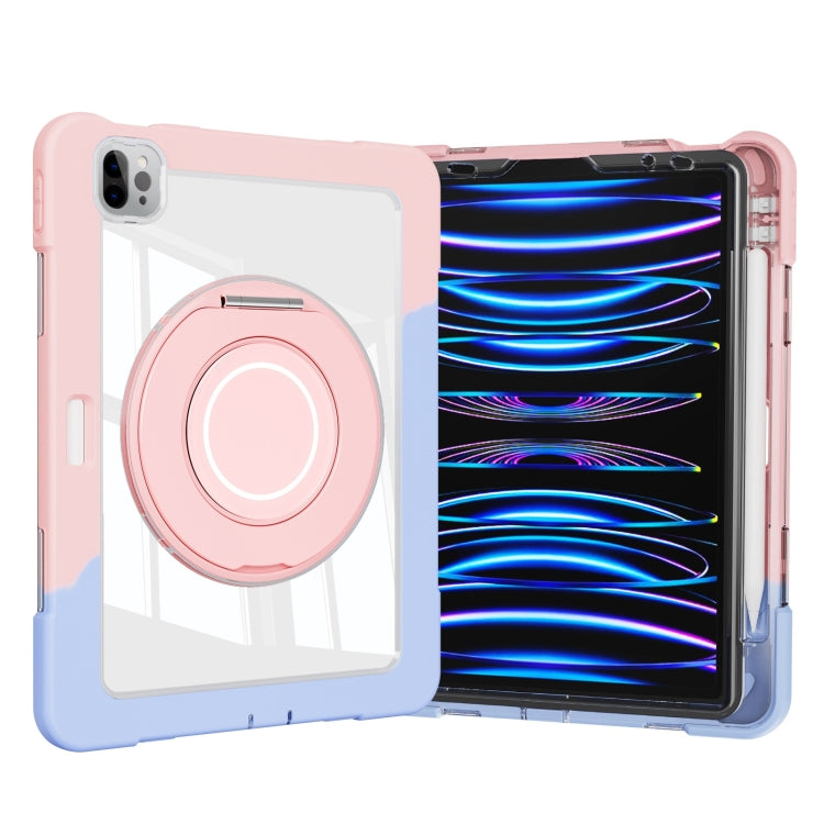 For iPad Pro 11 2022 / 2021 / 2020 Crystal Armor PC Hybrid TPU Tablet Case
