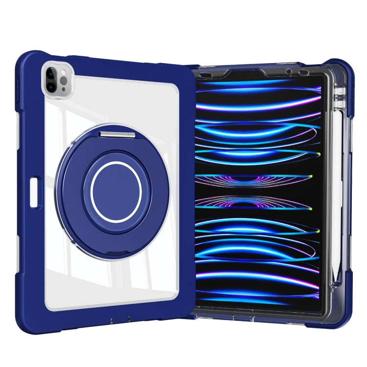 For iPad Pro 11 2022 / 2021 / 2020 Crystal Armor PC Hybrid TPU Tablet Case