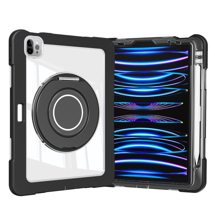For iPad Pro 11 2022 / 2021 / 2020 Crystal Armor PC Hybrid TPU Tablet Case