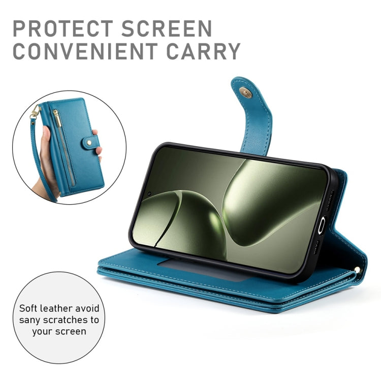 For Xiaomi 14T Nine Card-slot Zipper Wallet Bag Leather Phone Case